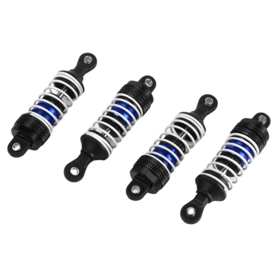 Maverick Atom Aluminum Oil-Filled Shock Absorber Set 4pc (Blue) 150555