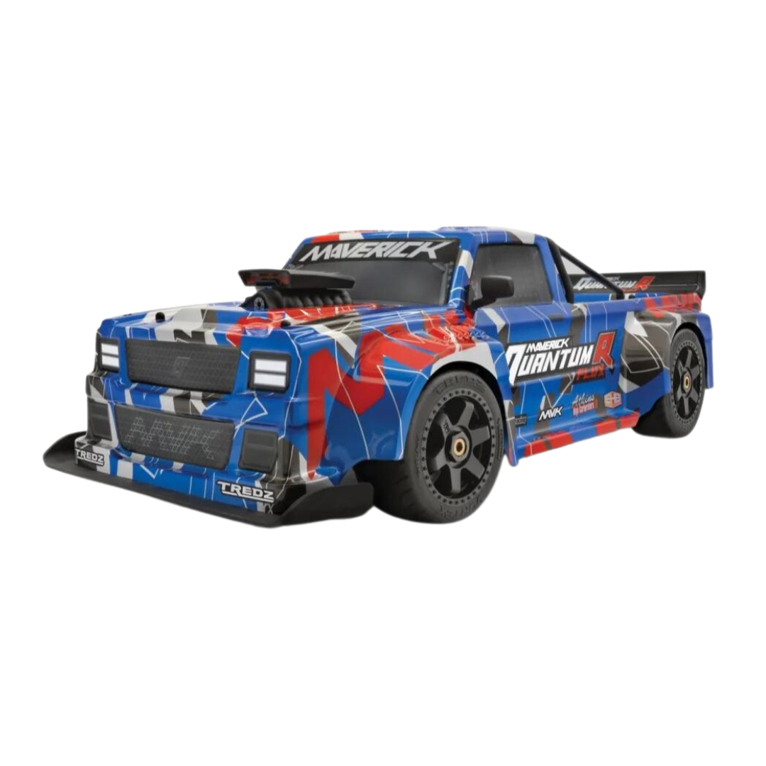 Maverick Quantum R Flux 4S 1/8 4WD RTR RC Race Truck Blue/Red 150312 – OZRC