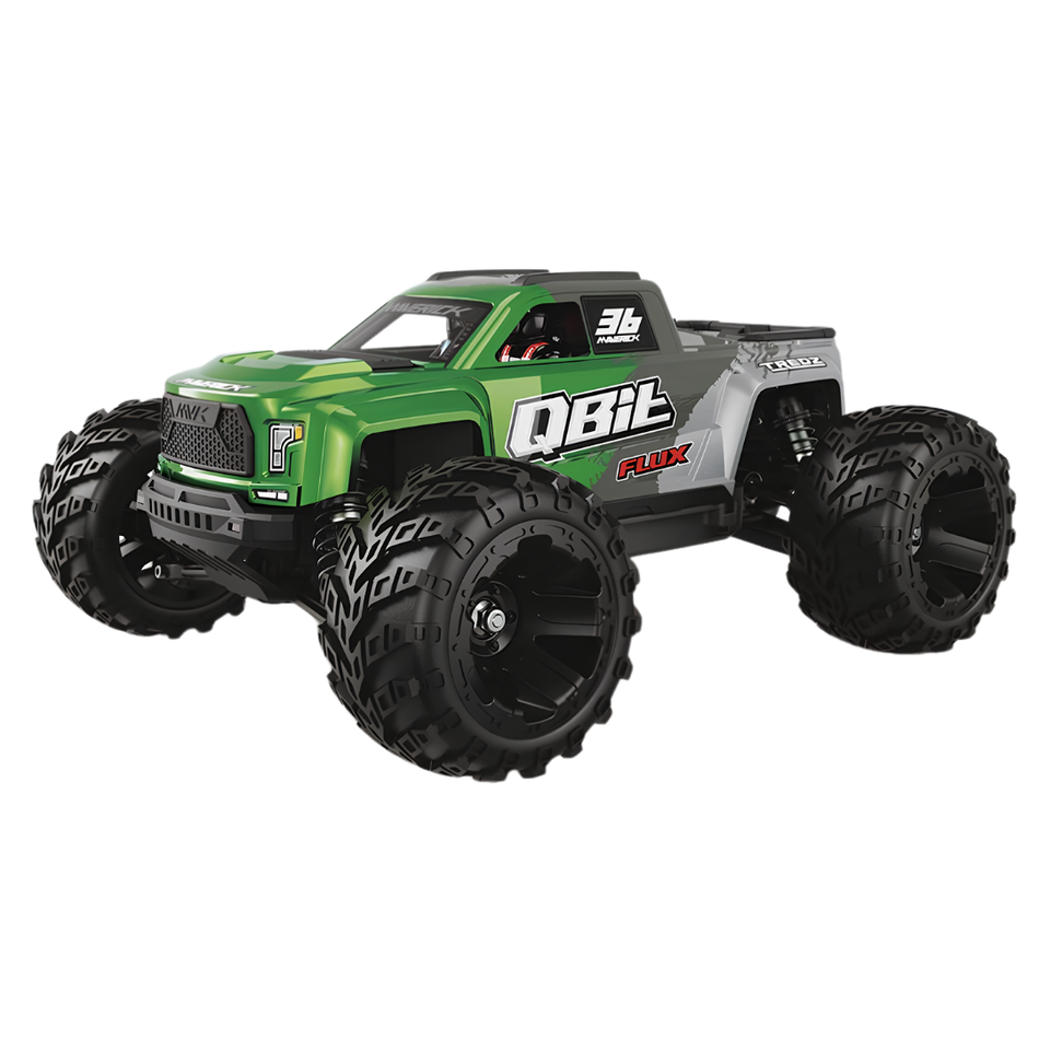 Maverick QBit MT Flux 1/16 Brushless 4WD Monster Truck Green 151006