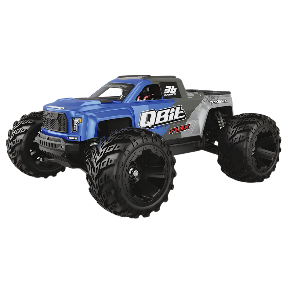 Maverick QBit MT Flux RC 1/16 4WD Monster Truck Blue 151001