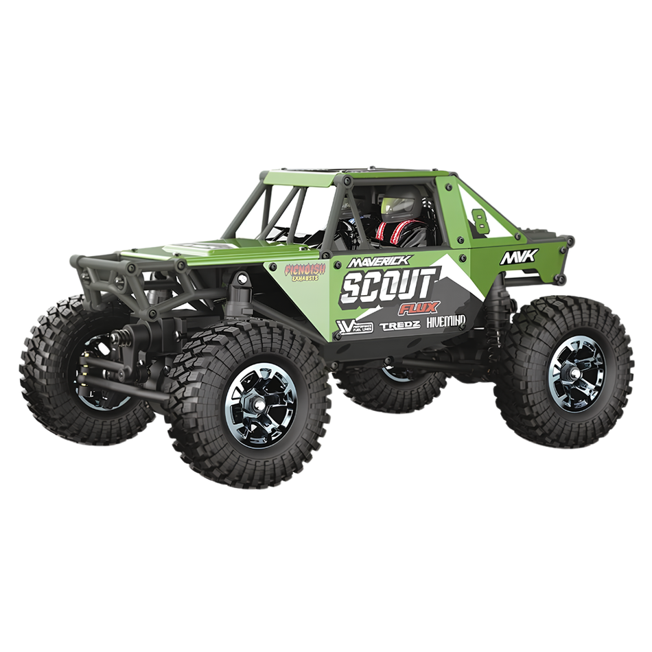 Maverick Scout24 Flux RC 1/24 4WD RTR Crawler Green 151305