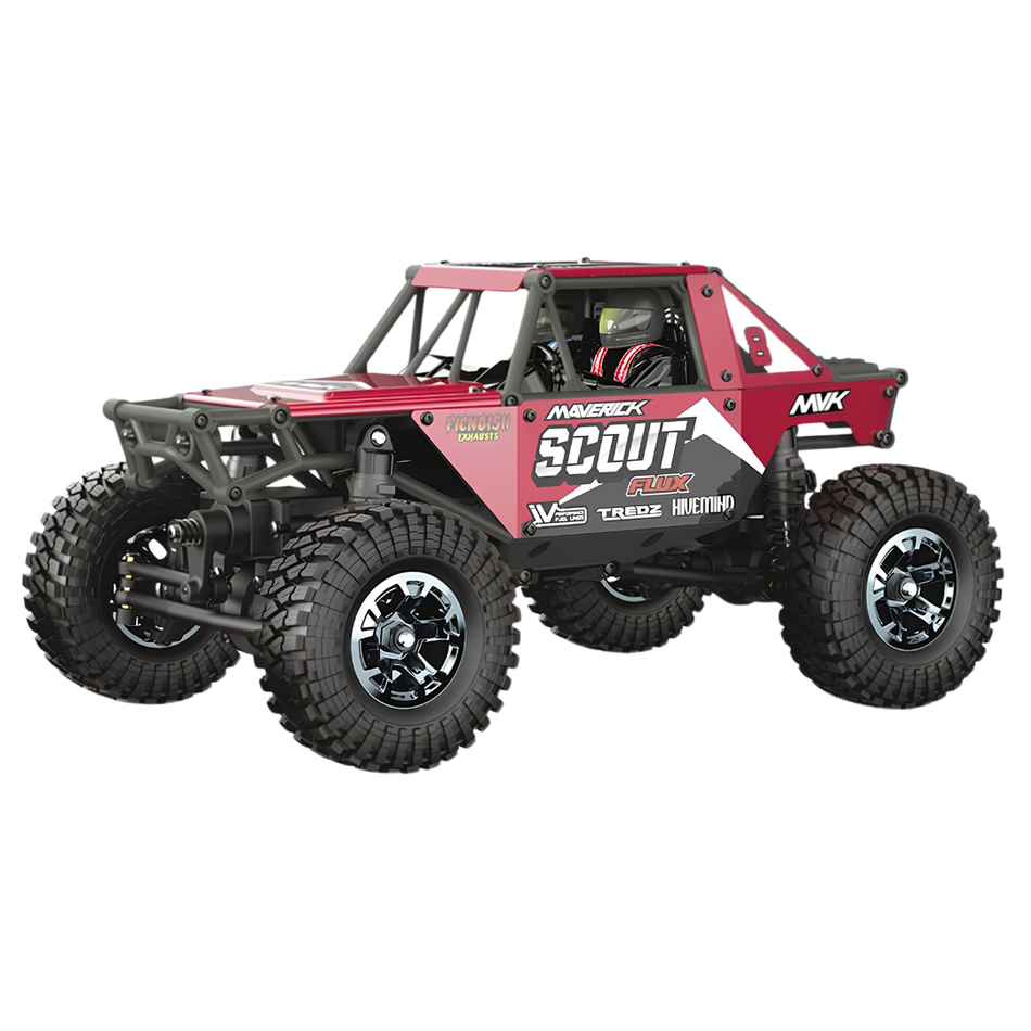 Maverick Scout24 Flux RC 1/24 4WD RTR Crawler Red 151304