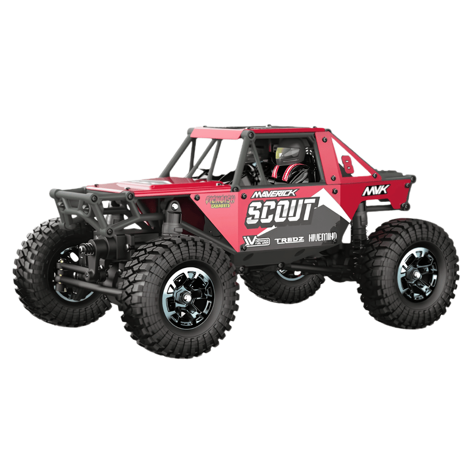 Maverick Scout24 RC 1/24 4WD RTR Rock Crawler Red 151301