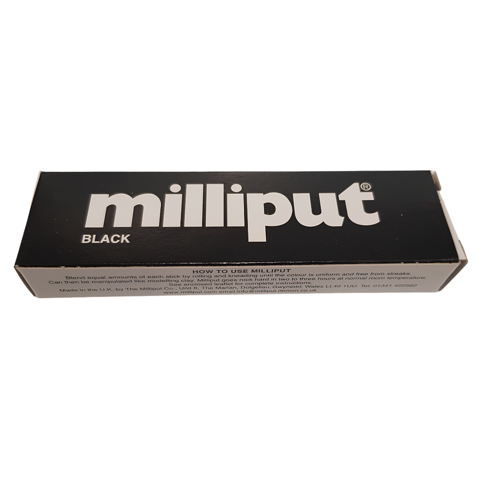 Milliput Black 2-Part Epoxy Putty 113.4g MPT-BLACK