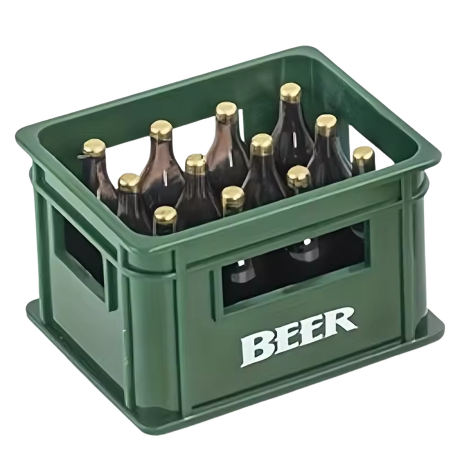 Mini Drinks 12 Bottles Of Beer Model With Box Suits 1/10 RC Cars Scale Accessory