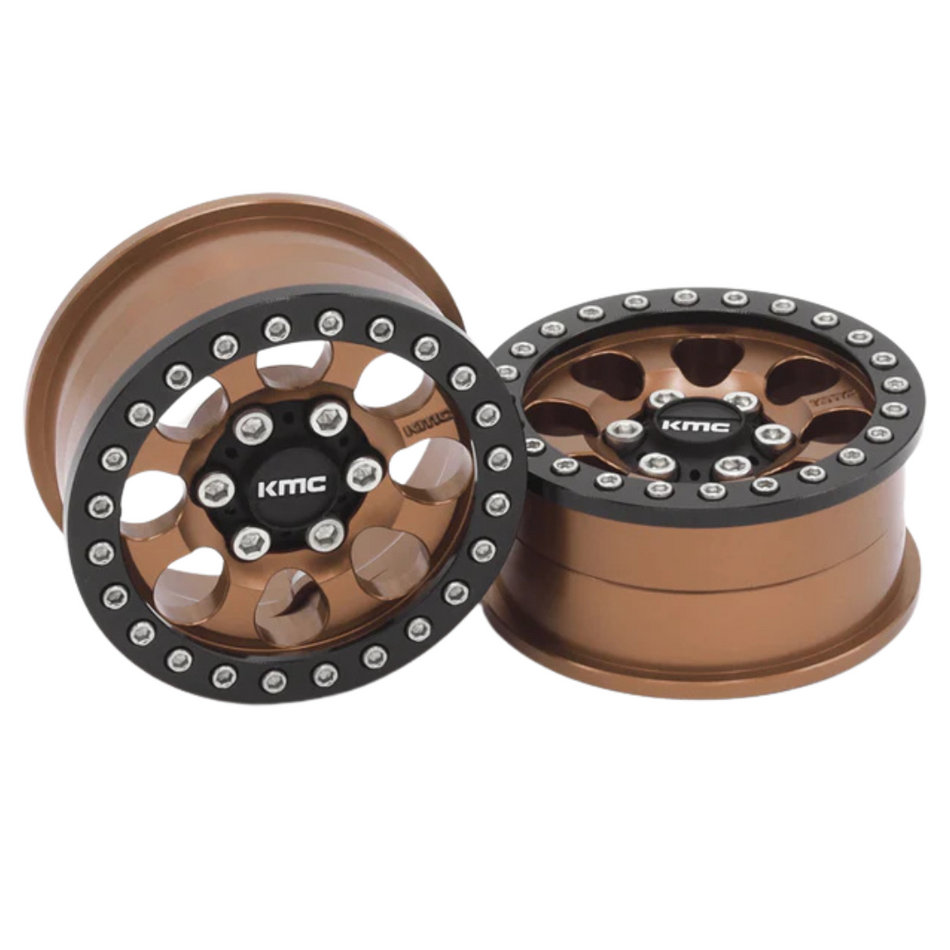 Vanquish KMC 1.9 Bead lock Wheels KM237 Riot Bronze VPS08136