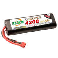 NXE 7.4V 4200mAh 40C Round Hard Case Deans Plug NXE4200HCR402SDEANS