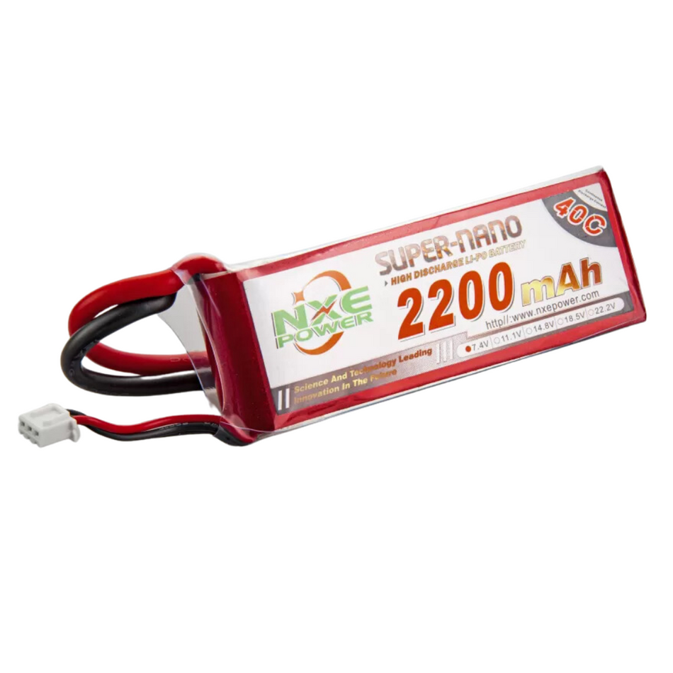 NXE Power 3S 11.1v 2200mah 40C LiPo Battery w/ XT60 Connector 2200SC403SXT60