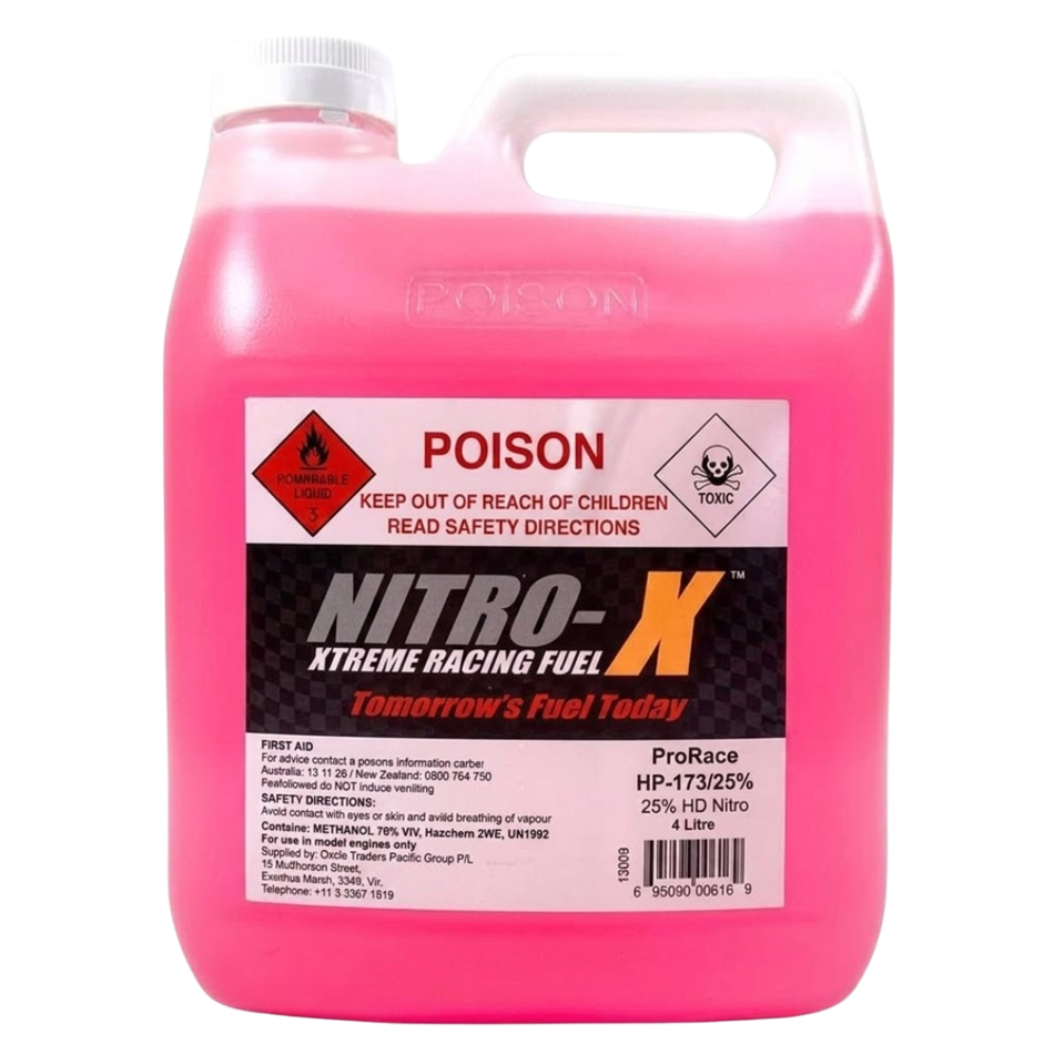 Nitrox (DG) HP173 25% Fuel 4 Litre Competition Car Fuel NITROX-25