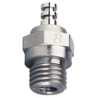 OS Engines No. 8 Glow Plug, Long, Medium Aircraft/Car (non turbo) OSM71608001