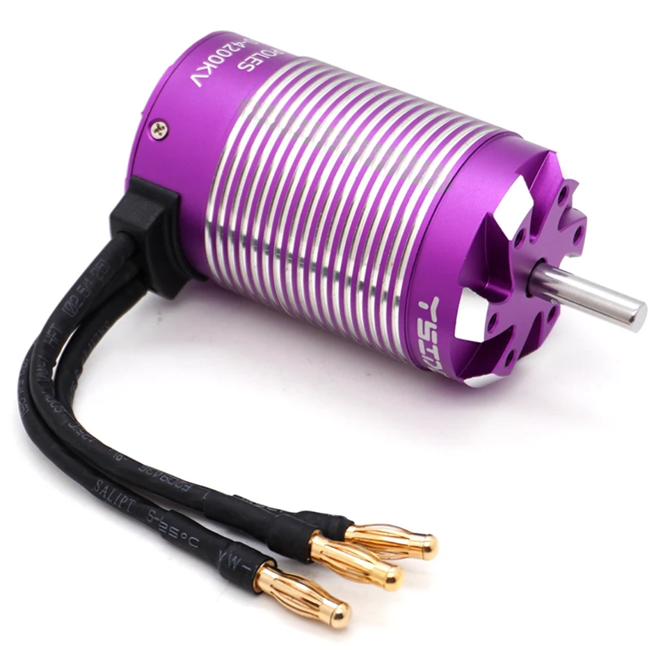 OZRC 3660 3500KV Sensorless Brushless Motor for Traxxas 1/10 Short Course 4 Pole