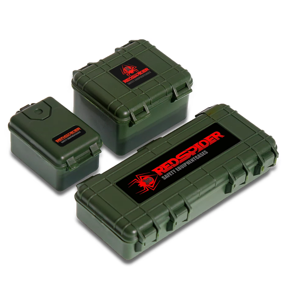 OZRC 3pcs Plastic Military Style Storage Box for 1/10 RC Crawler Accessory