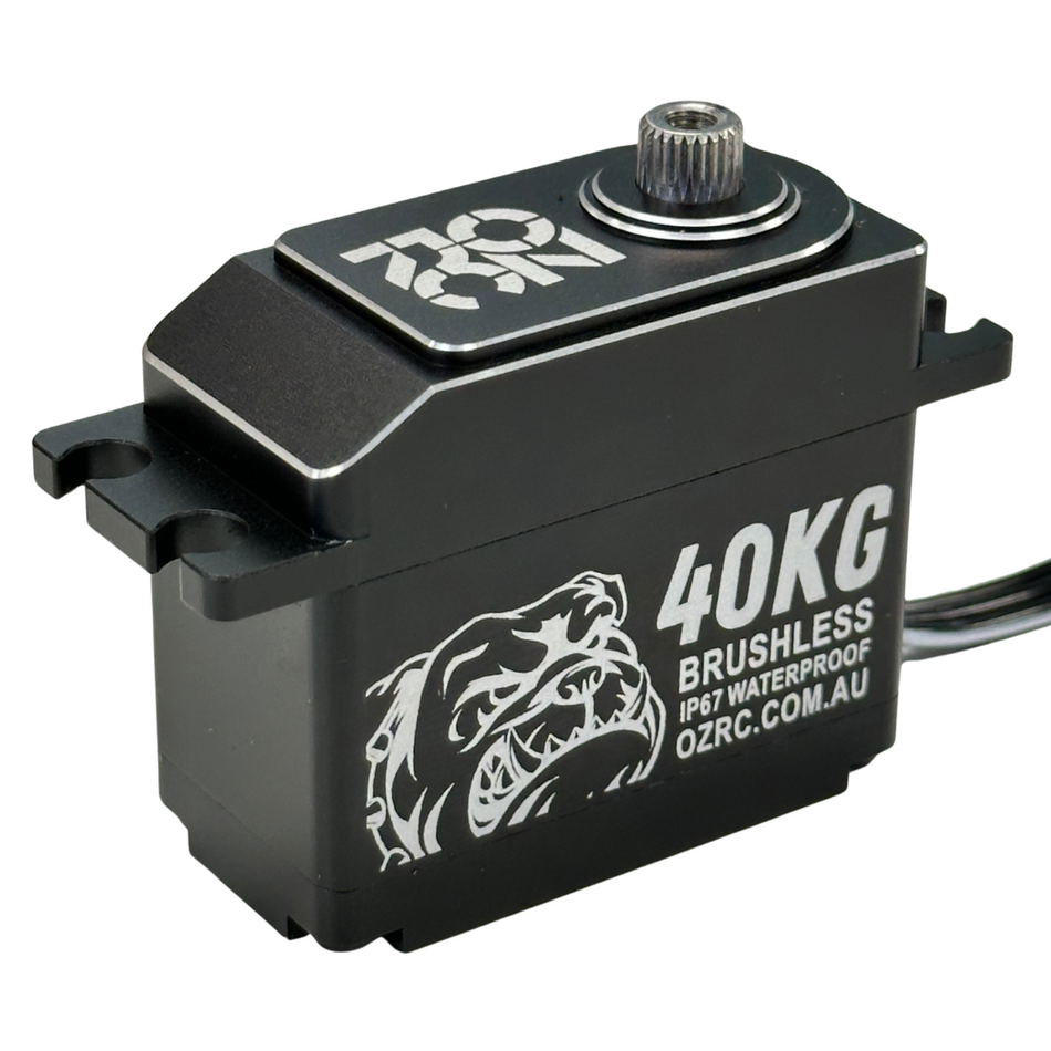 OZRC GD 40kg Brushless Servo HV Metal Gear Water Proof Servo 25T