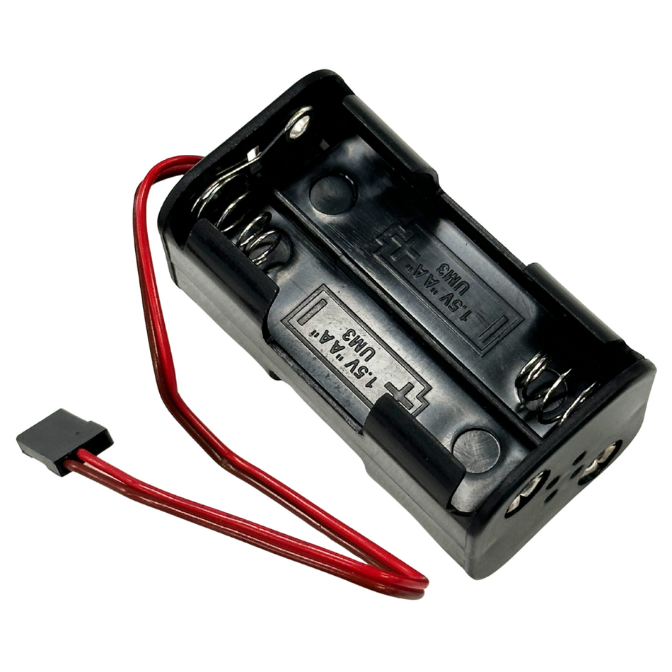 OZRC 4 X AA Square Battery Holder 6V Total for RC Black