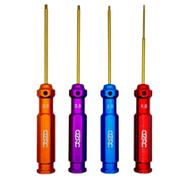 OZRC 4pc Alloy Hex Driver Tool Set 1.5mm 2mm 2.5mm 3mm for RC Cars