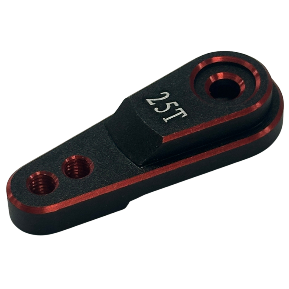 OZRC Alloy Horn 25T for 1/10 RC Car Black/Red OZH029