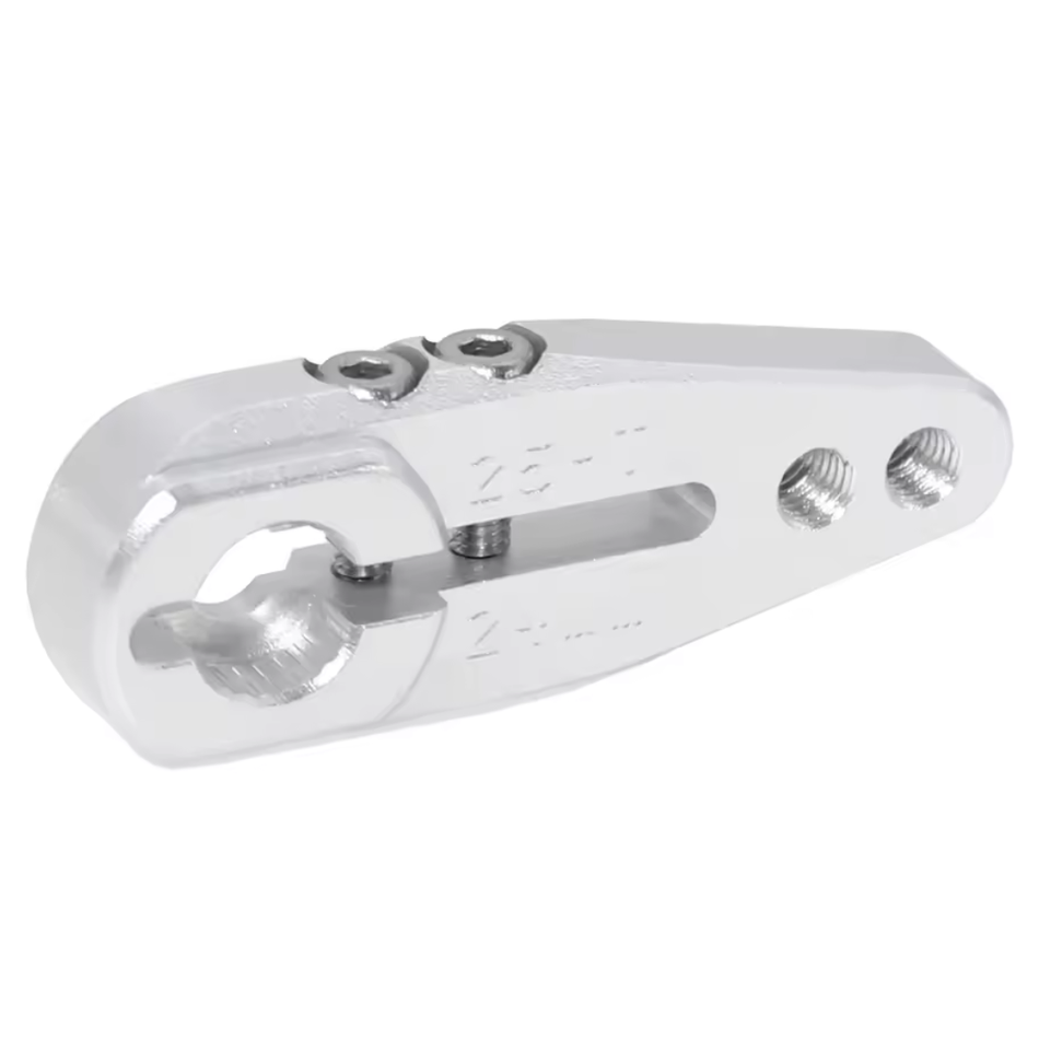 OZRC Aluminium 25T 20mm-24mm Servo Horn Adjustable 1pcs Silver