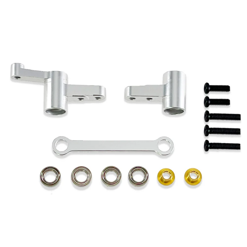OZRC Aluminium Steering Assembly with Bearings for MJX HYPER GO 1/14