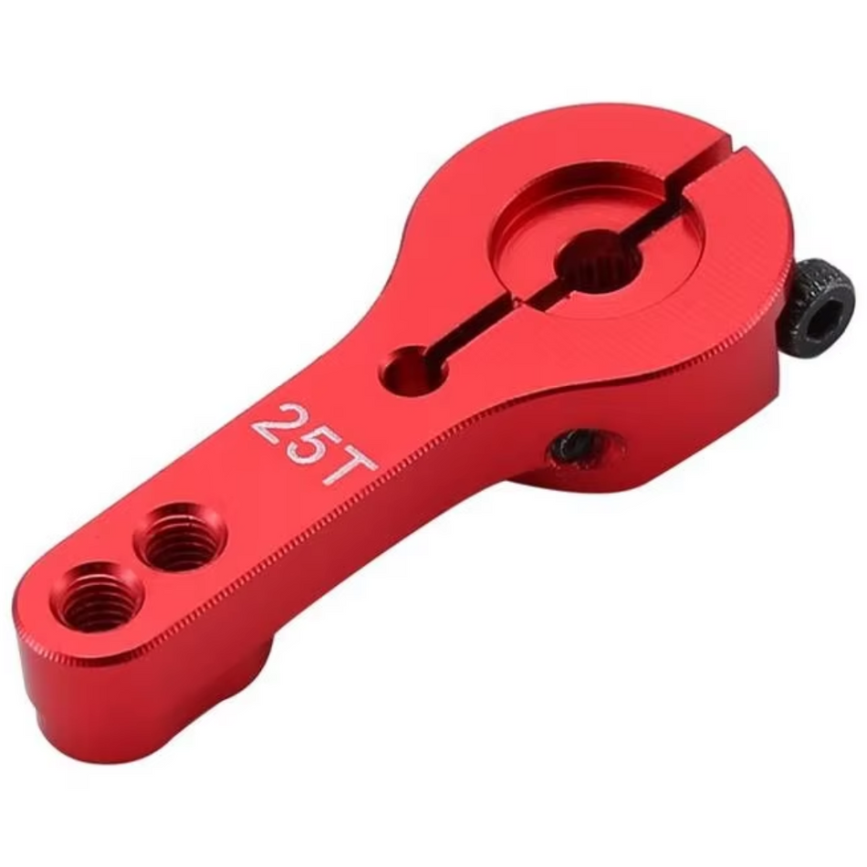 OZRC Aluminium 25T 20mm-24mm Servo Horn Adjustable (Red) 1pcs OZRC05A