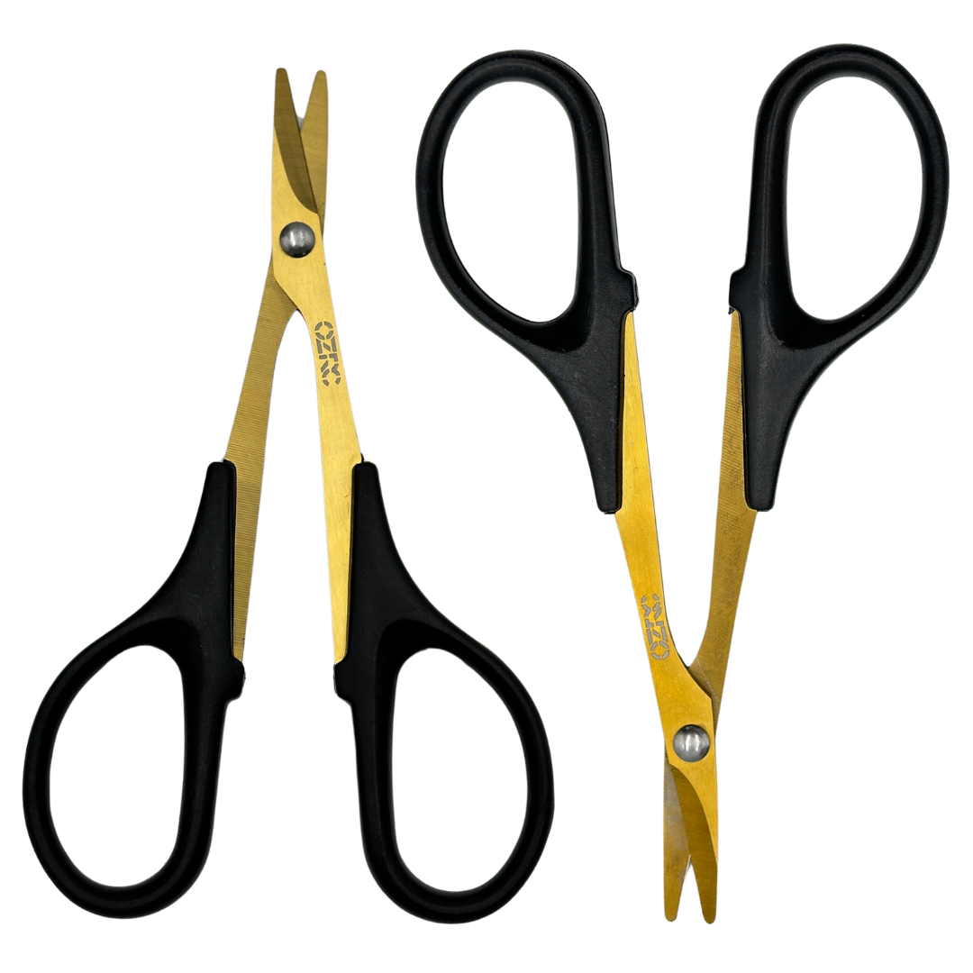 OZRC Curved & Flat Scissors Bundle for Lexan RC Car Body Shell 2pcs