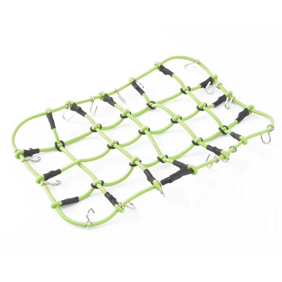 OZRC Elastic Luggage Net Roof Accessory for 1/10 RC Crawler Green