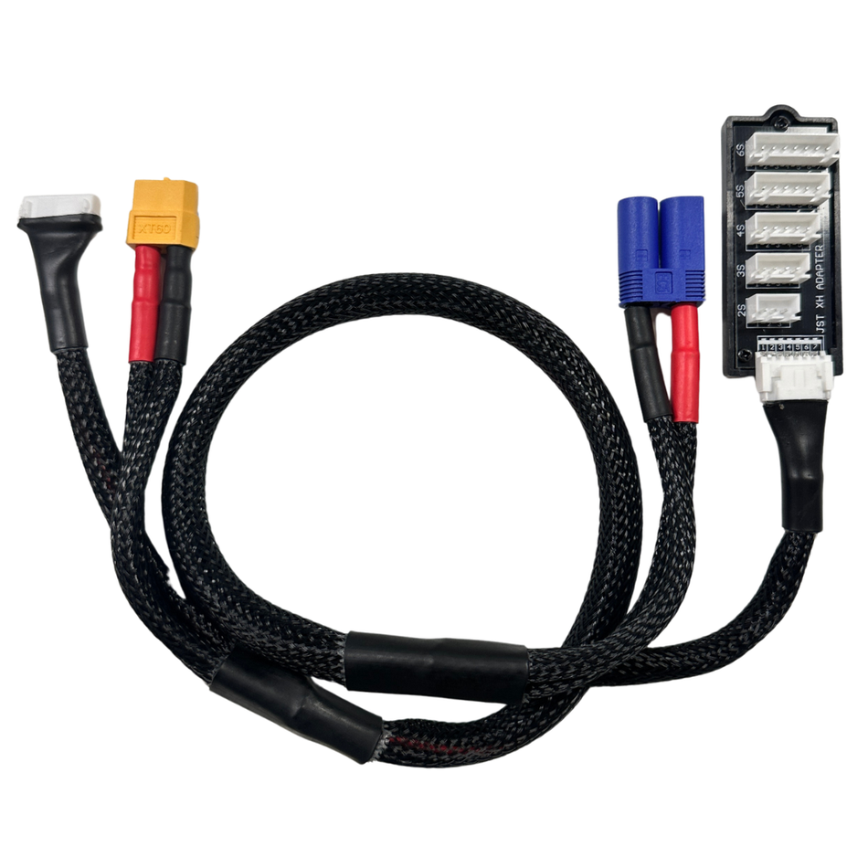 OZRC GD Series: EC5 Charge Lead for XT60 Charger w/ Balance for 2-6s LiPo 60cm