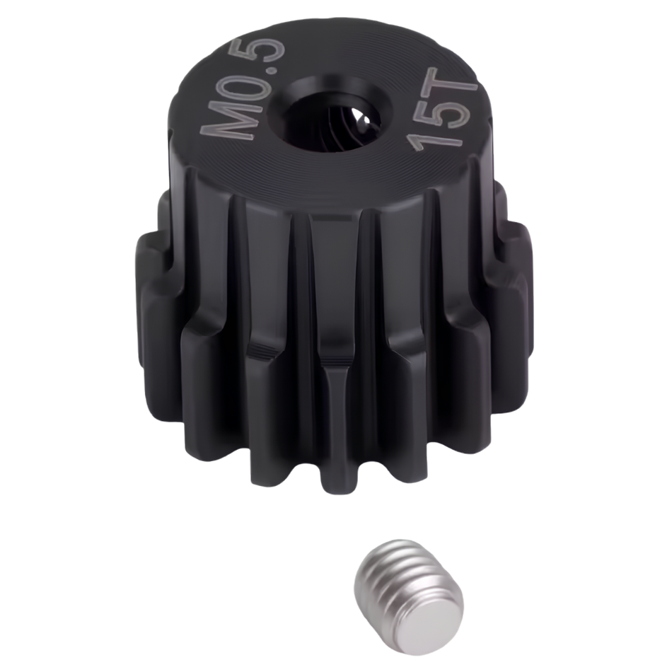 OZRC M0.5 2mm Shaft Metal Pinion Gear 15T Suits Losi Mini-B Micro-B 69721000240