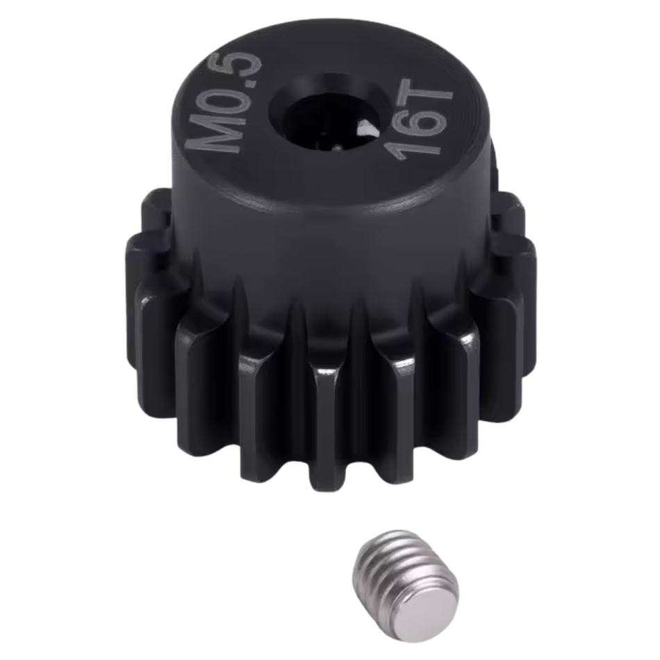OZRC M0.5 2mm Shaft Metal Pinion Gear 16T Suits Losi Mini-B Micro-B 69721000241