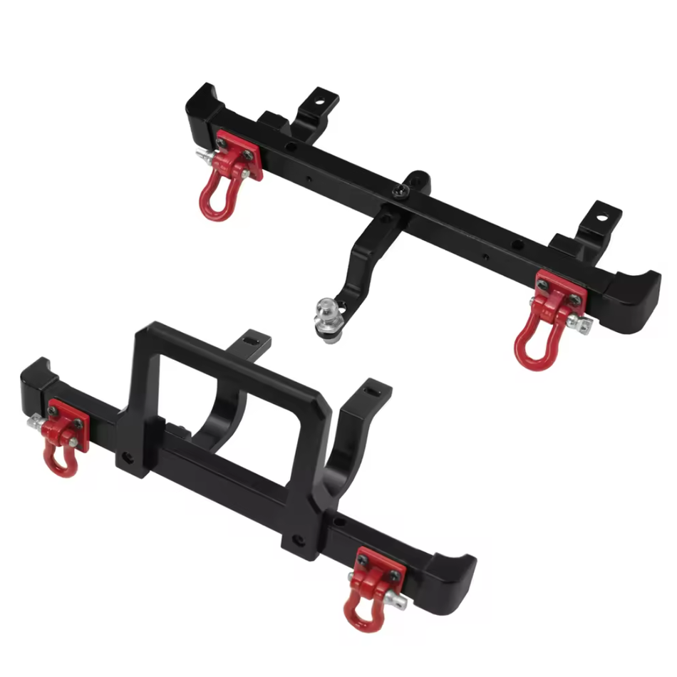 OZRC MN82 MN79 Aluminium Alloy Front Rear Bumper Bull Bar 1/12