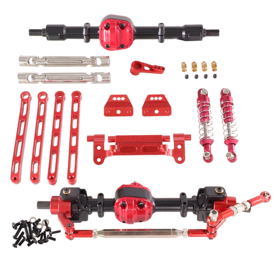 OZRC MN Model 1 12 MN82 LC79 MN78 Metal Axle and Shock Upgrade Kit