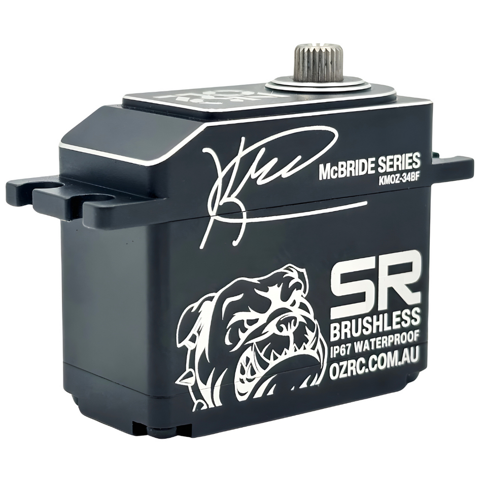 OZRC McBride Series Super Response Brushless HV SR Metal Gear Waterproof Servo 25T