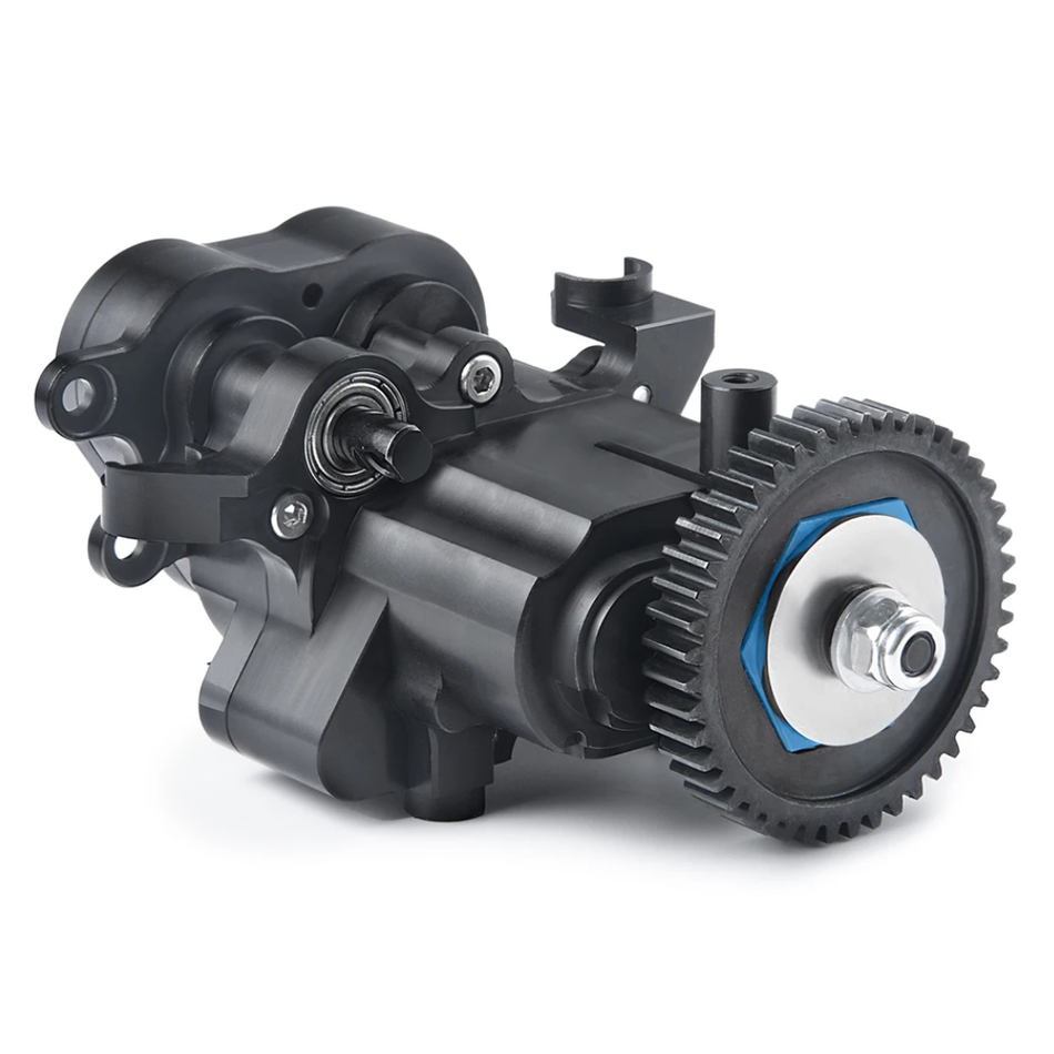 OZRC Metal 2-Speed Gearbox Suits 1/10 TRX4 TRX6 RC Crawler Car Black