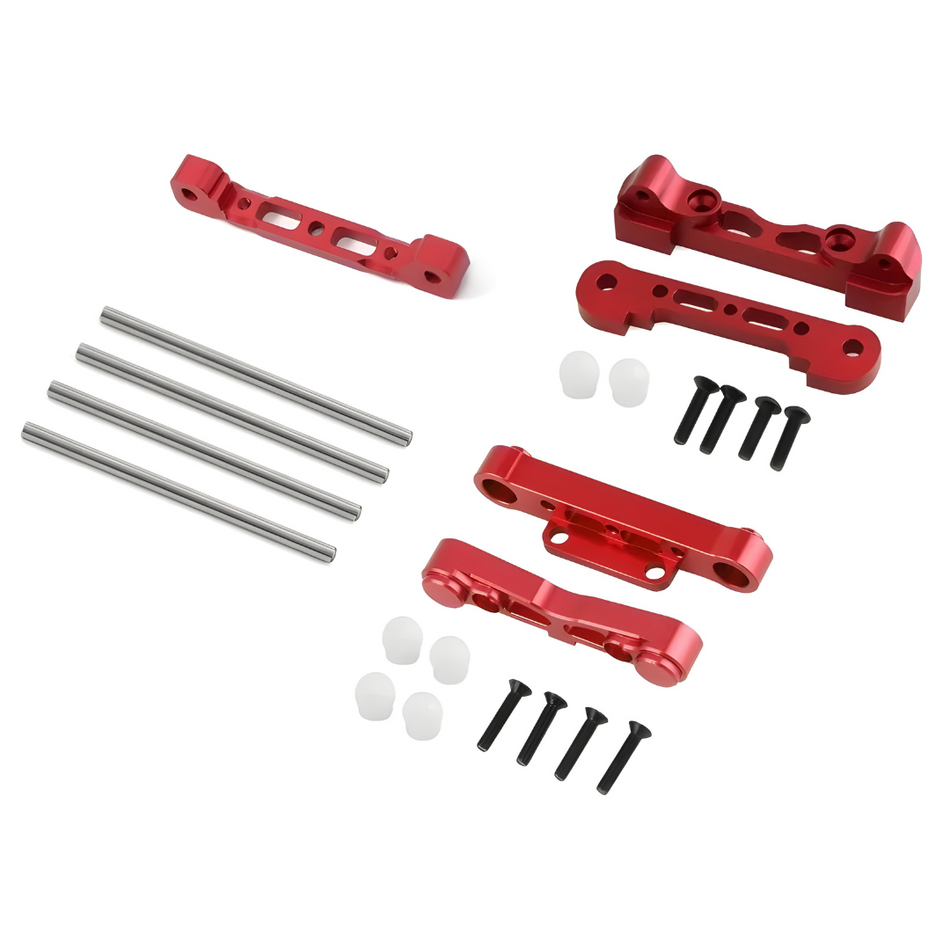 OZRC Metal Front and Rear Hinge Pin Brace Set with Pin for Kraton Typhon Infraction 1/7 1/8