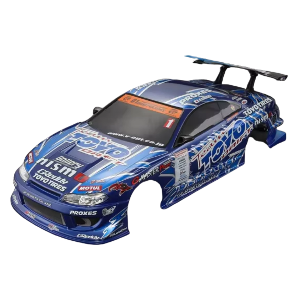 OZRC Silvia S15 GP Complete 1/10 Drift RC Body Shell 195mm Painted TY15