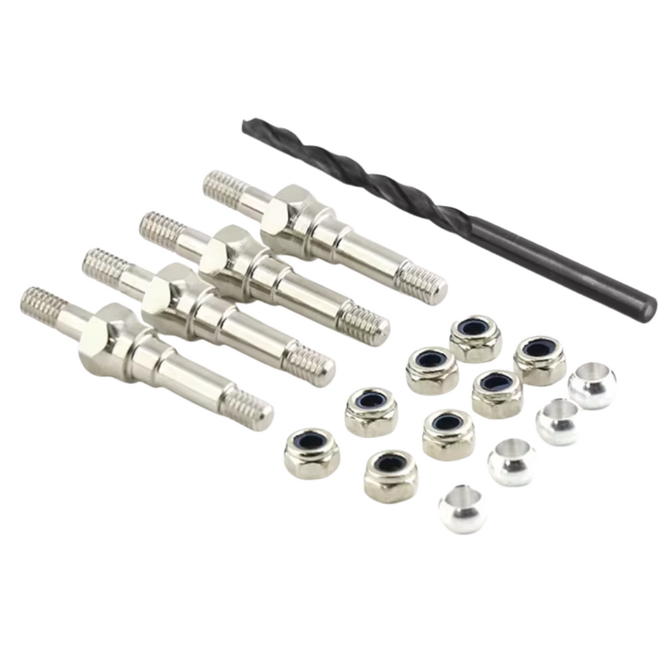 OZRC Upgrade Steel Metal Shock Standoff 4pcs Suits ARRMA 1/8 1/7 RC Cars