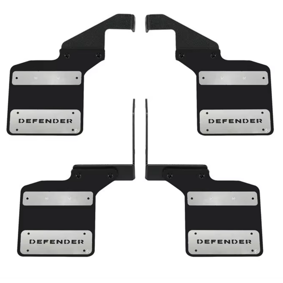 OZRC TRX4 Defender Bronco Metal Rubber Mudguard Fender Set 1/10 RC Traxxas