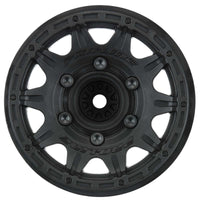 Proline Raid 2.8" Wheels 1/10 Monster Truck 12mm F/R (2) Black PR2774-03