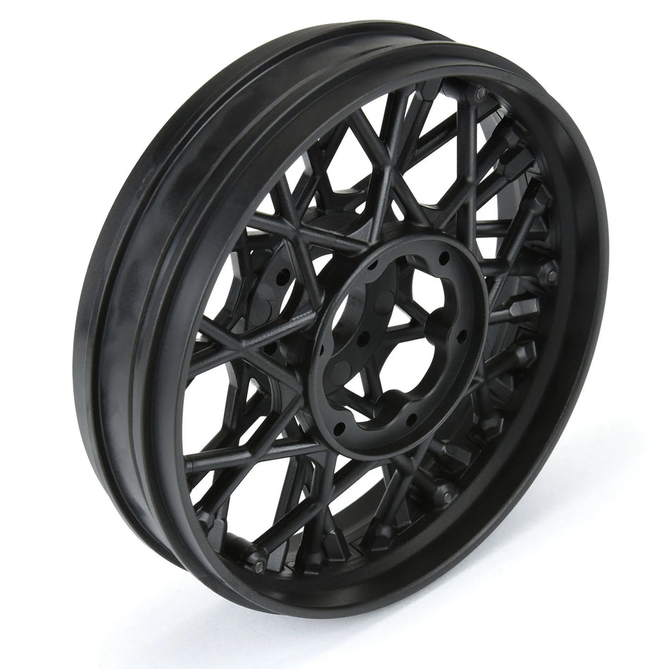 Proline Supermoto Black Front Wheel 1/4 Scale Promoto-MX PRO282003