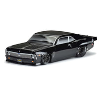Proline 1969 Chevrolet Nova Black Body For Short Course No Prep Drag, PR3531-18