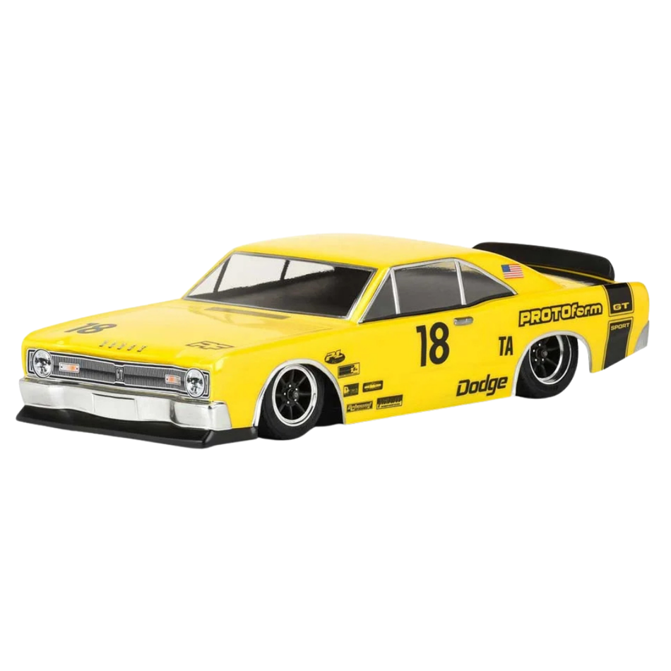 PROTOform 1967 Dodge Dart VTA Clear Body 1/10 PRM157930