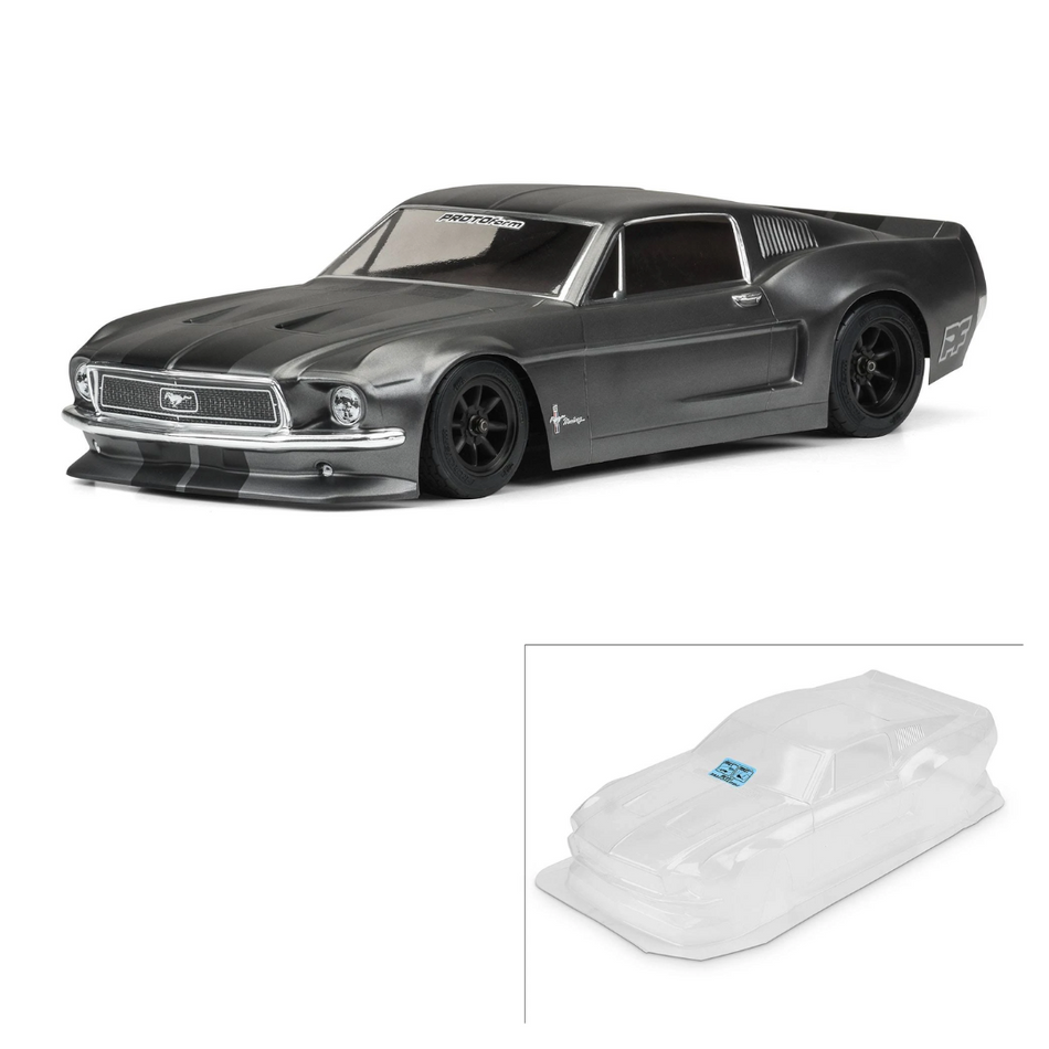 PROTOform 1968 Ford Mustang 1/10 Clear VTA Body PRM155840