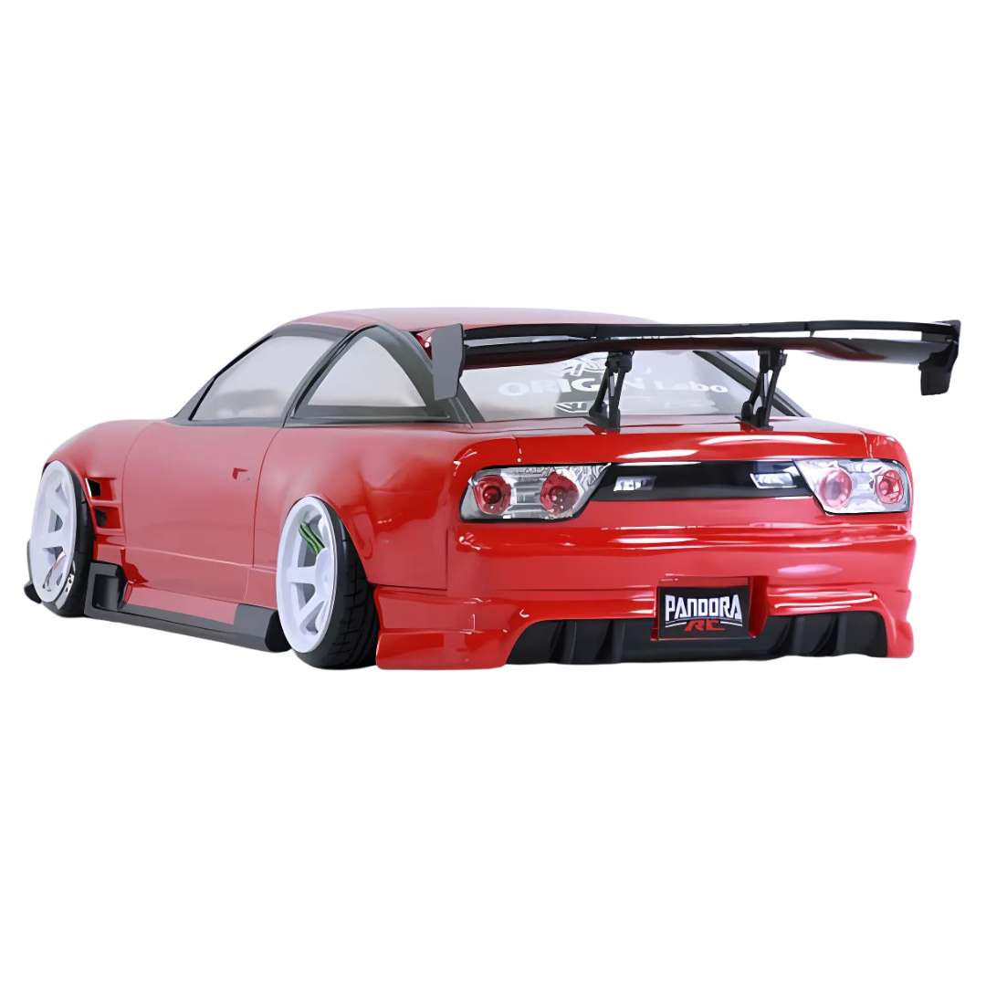 Pandora Nissan 180SX Origin Labo 1/10 RC Body Shell Set Clear PAB-3147 ...