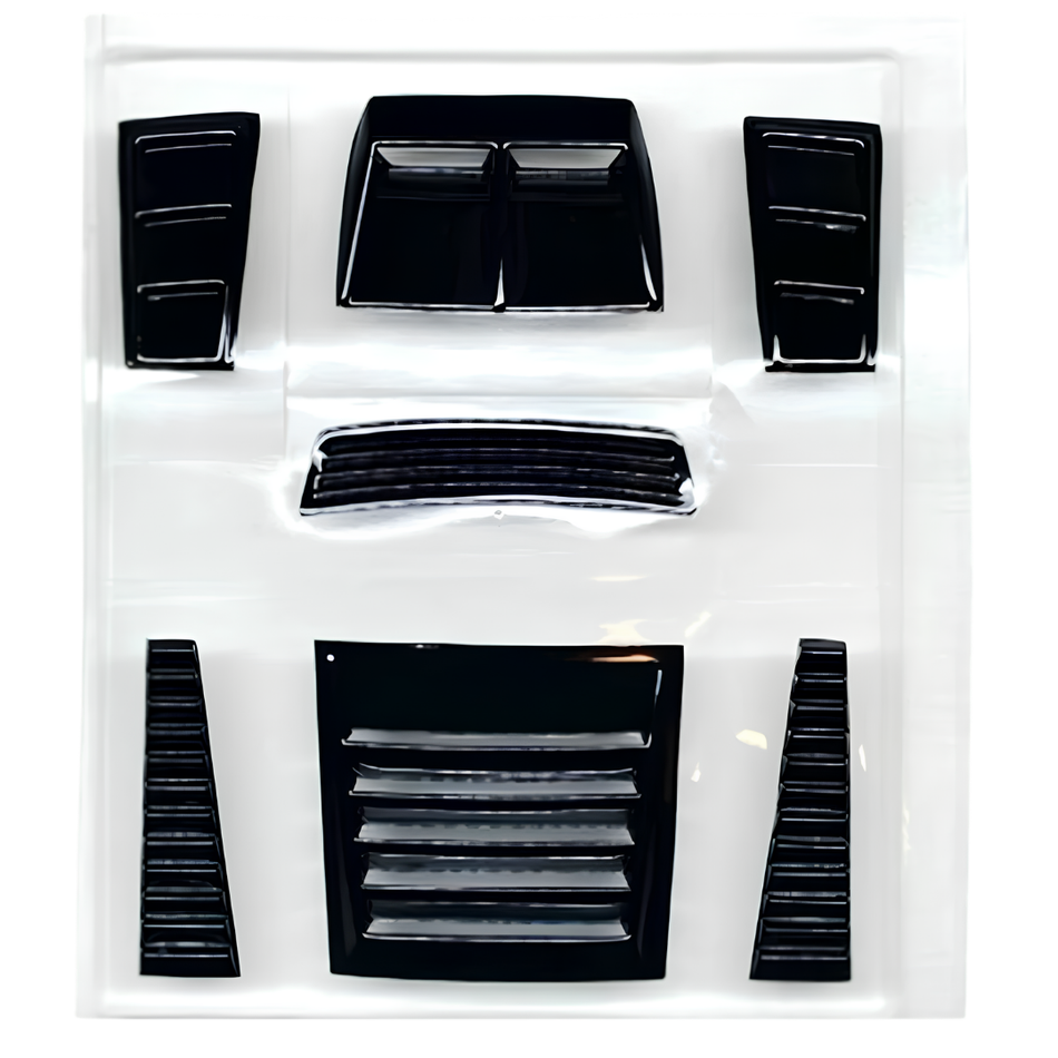 Pandora RC Duct Parts Set 1/10 Clear Polycarbonate PAI-811