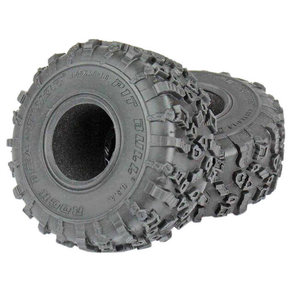 Pitbull 1.9 Rock Beast XOR RC Tyres (Alien Kompound) W/foam (2) PB9014AK