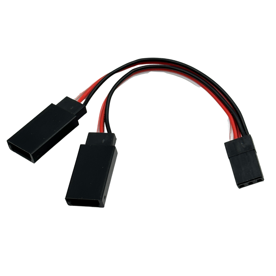 LED & Servo Y Splitter Lead 7cm Cable w/ Futaba JR Connector