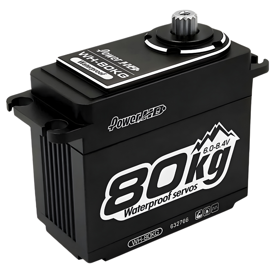 Power HD 1/5 HV 80kg Metal Geared Waterproof Servo PHD-WH-80V1