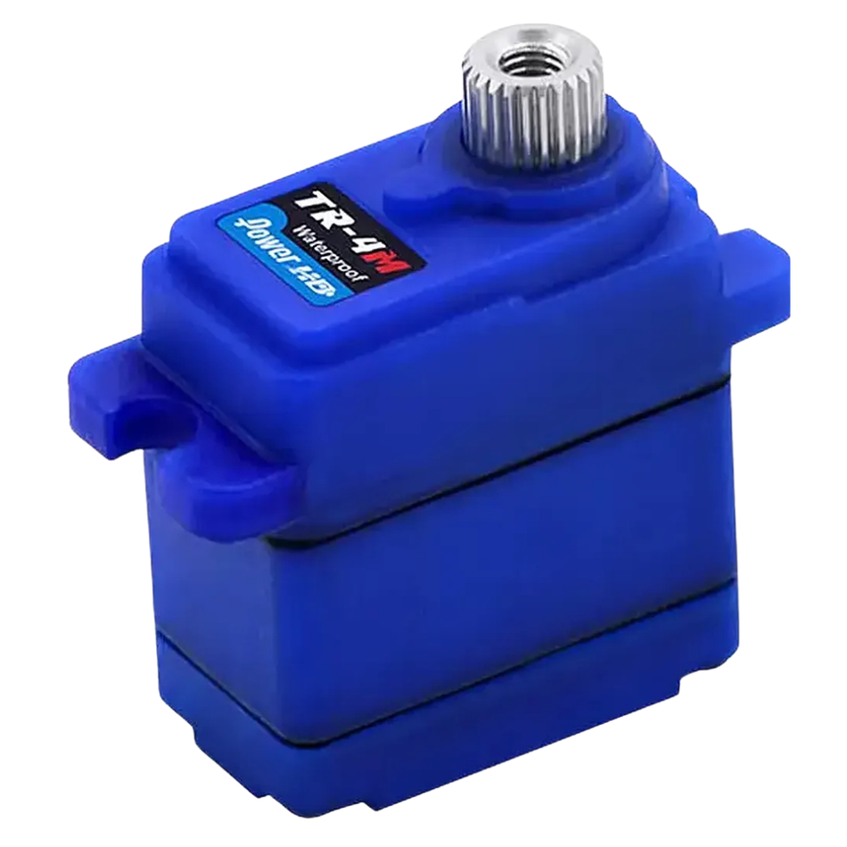 Power HD TR-4M 3.2kg HV Waterproof Metal Gear Micro Servo Blue TR-4M