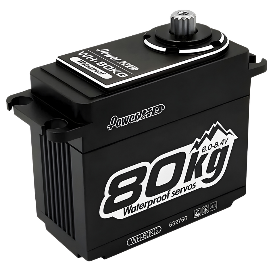 Power HD WH-80V1 1/5 HV 80kg Metal Geared Waterproof Servo PHD-WH-80V1