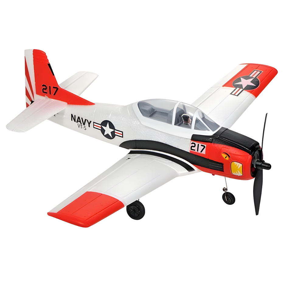 Prime RC Mini T28 Trojan RTF Plane Mode 2 Red PMQTOP129B02