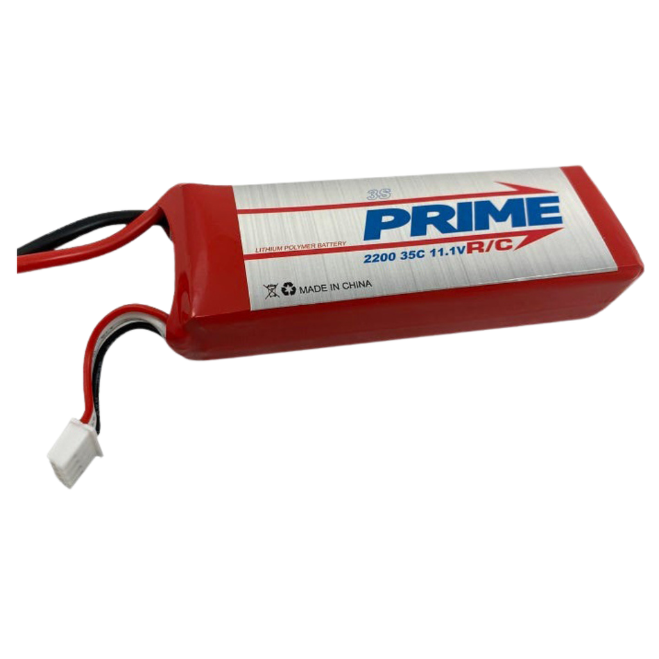 Prime RC 2200mAh 3S 11.1V 35C LiPo Battery XT60 PMQB22003S